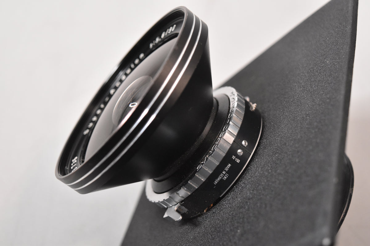 【良品】Schneider Kreuznach 90mm F5.6 #11 Schneider-Kreuznach 90mm f5.6 Super-Angulon Lens | Blue Moon Camera