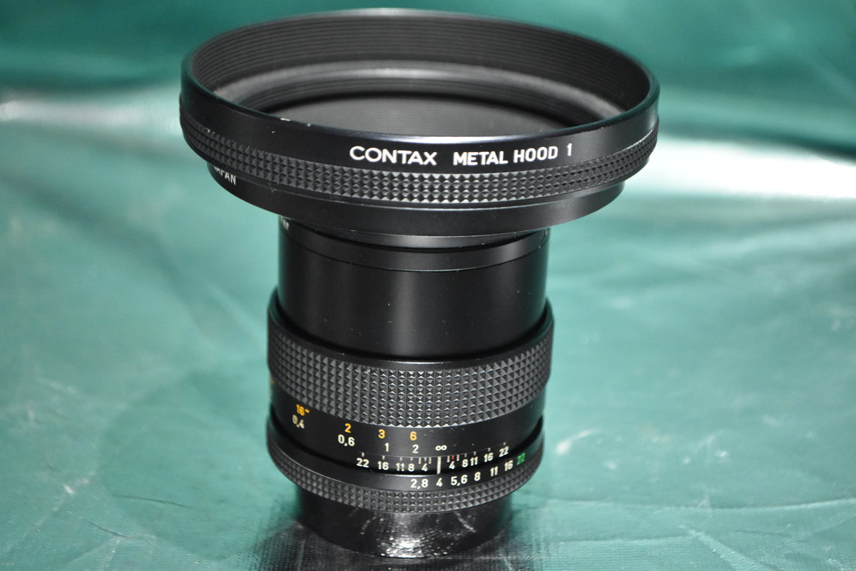 Contax Carl Zeiss Distagon T* 25mm f2.8 MMJ MF Lens – Phototek Canada
