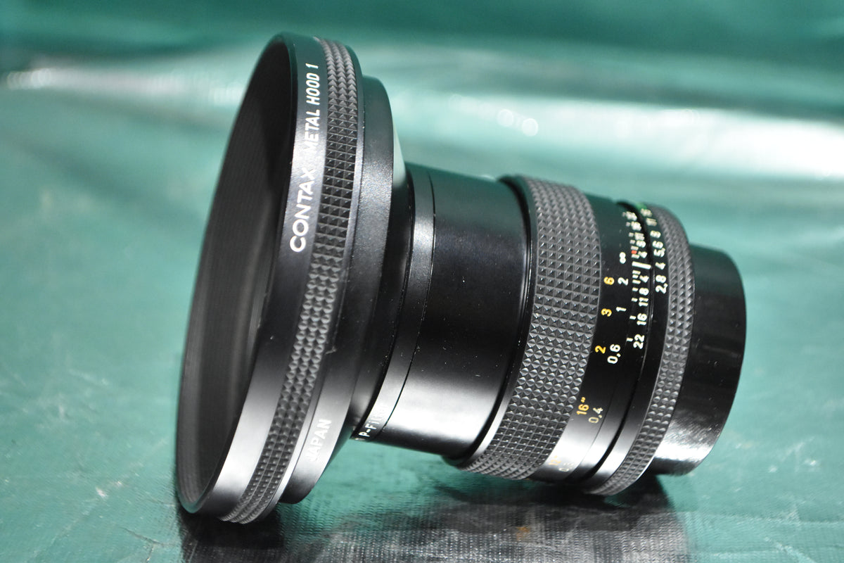 Contax Carl Zeiss Distagon T* 25mm f2.8 MMJ MF Lens – Phototek Canada