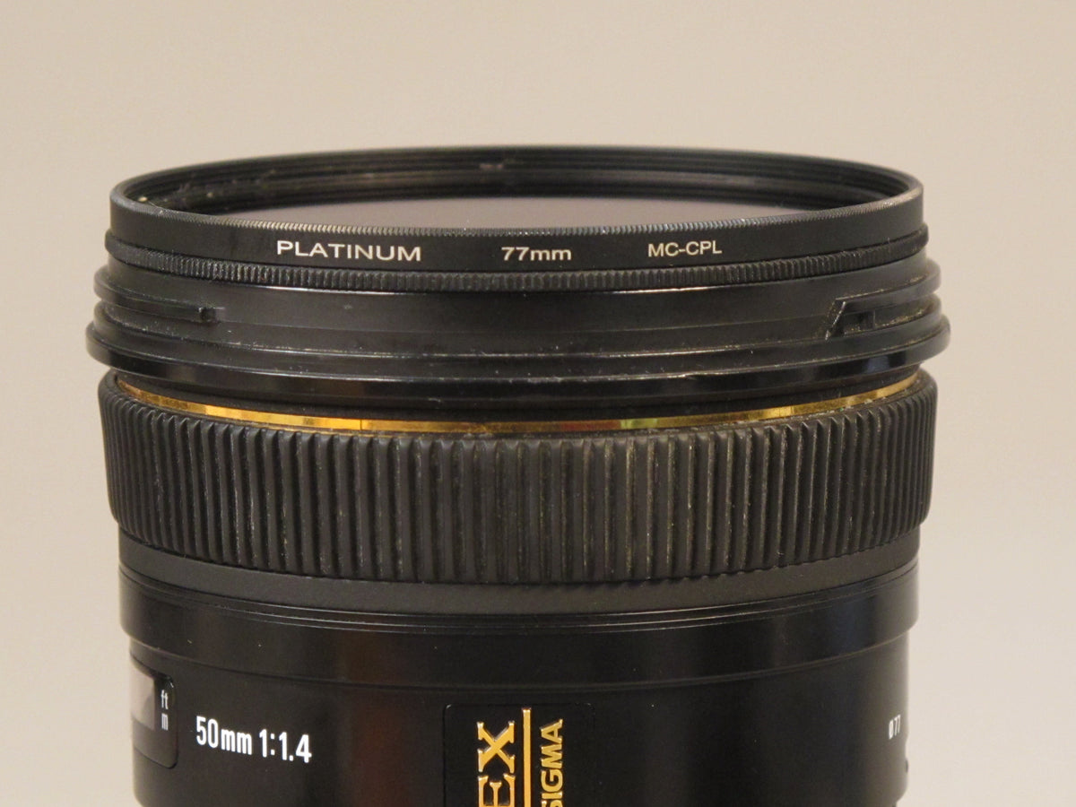 Sigma 50mm f1.4 EX DG HSM Lens for Canon EF Mount – Phototek Canada