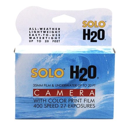 Solo H2O 35mm Disposable Underwater Camera