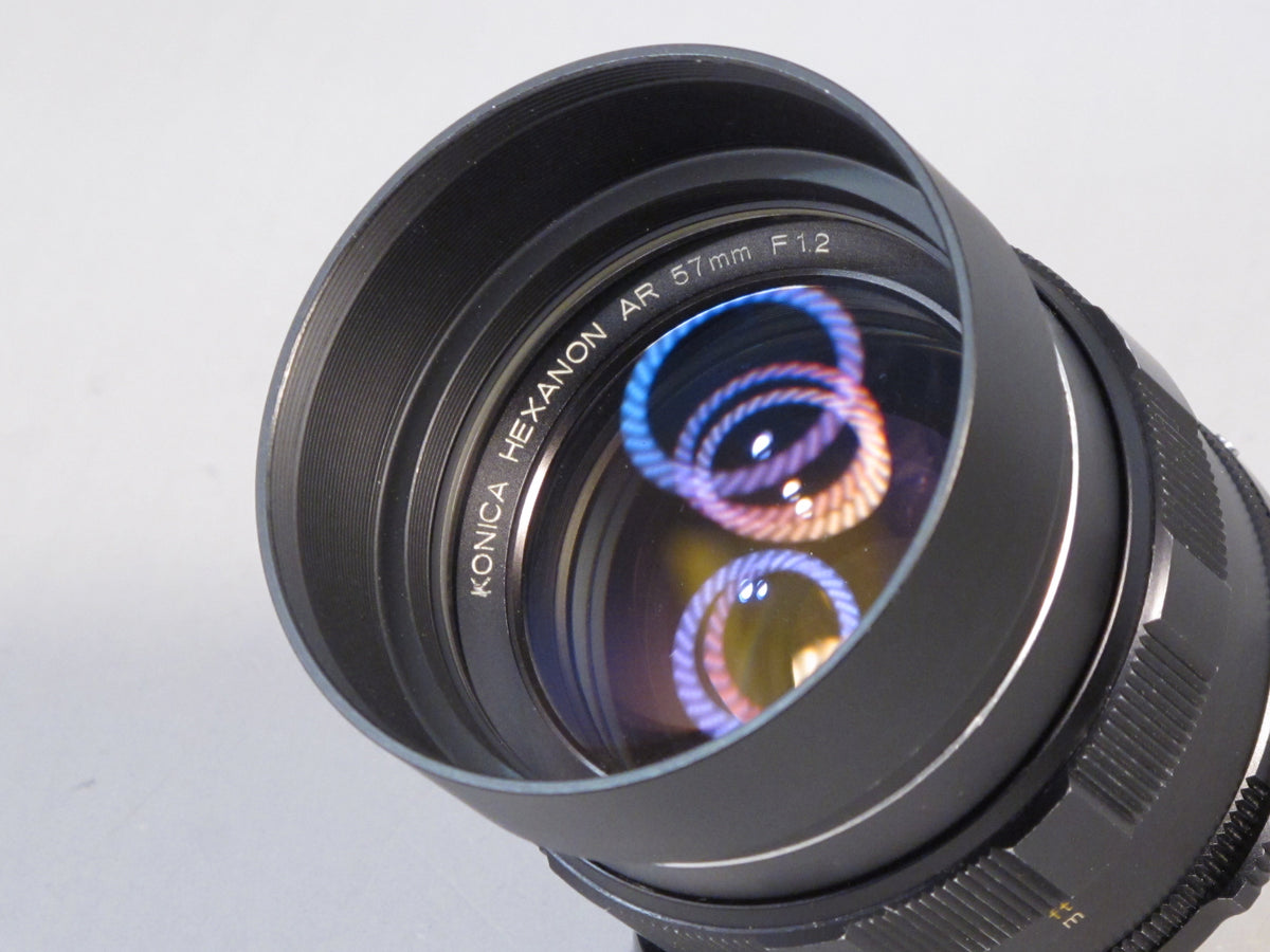 Objectif Konica Hexanon AR 57mm f1.2 Lens – Phototek Canada