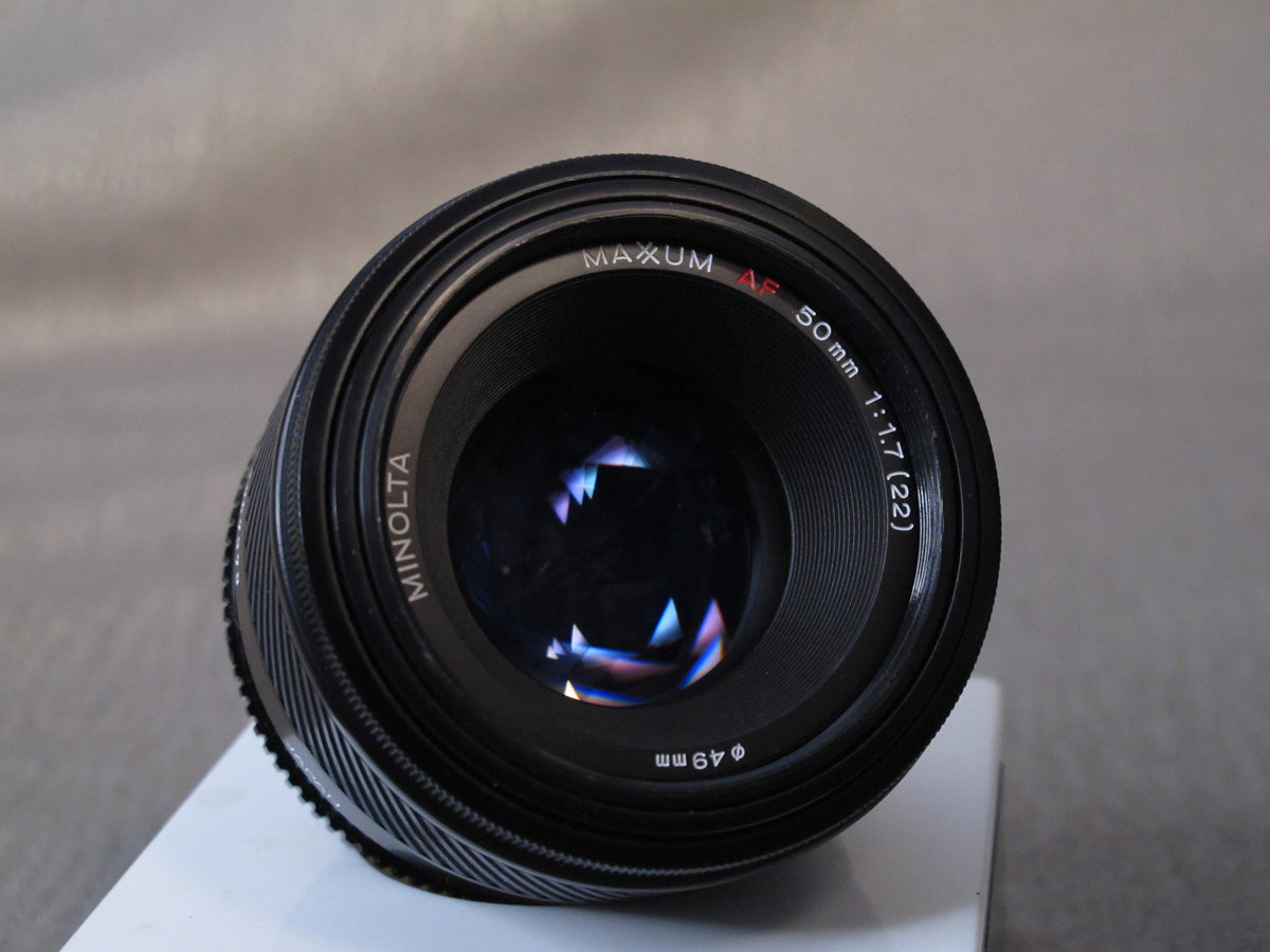 ミノルタXD 整備済み美品 50mm f1.7付き MINOLTA XD 50ANNIVERSARY 50mm f1.4 f1.7 Minolta 50mm f1.7 MD