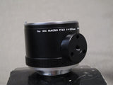 Minolta MC MACRO ROKKOR-X 100mm f3.5 Lens with Life-Size Adapter Extension Tube