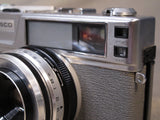 GAF ANSCO AUTOSET CdS 35mm camera with Rokkor 45mm f.28 Lens