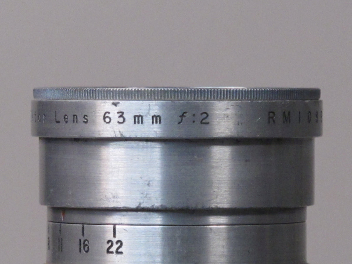 028_Kodak Ektar 63/2 コダック・エクター63ミリｆ2 028_Kodak Ektar 63/2 コダック・エクター63ミリf2 Kodak Special Ii
