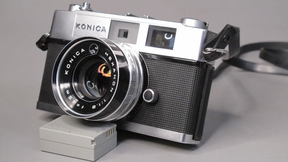 Konica Auto S2 35mm Rangefinder Camera with Hexanon 45mm F1.8 Lens