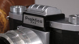 Practika FX3 35mm SLR with Jena 58mm f2 lens and UNITTIC selenium light meter