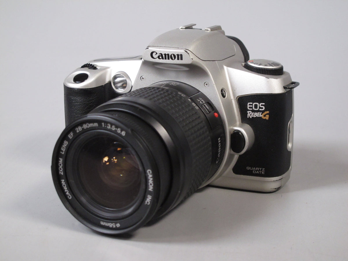 Canon EOS REBEL G 35mm Camera with 28-80mm f3.5-5.6 Canon EF Zoom