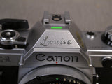 Canon AE-1 35mm Camera with 50mm f1.8 FD Lens