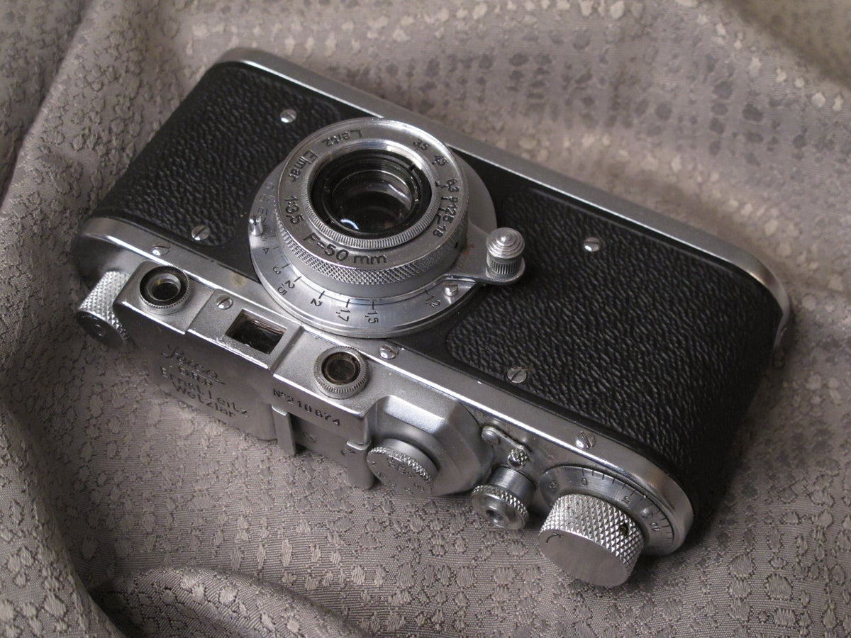 Leica III RF with Leitz Elmar 50mm f3.5 Collapsible Lens – Phototek
