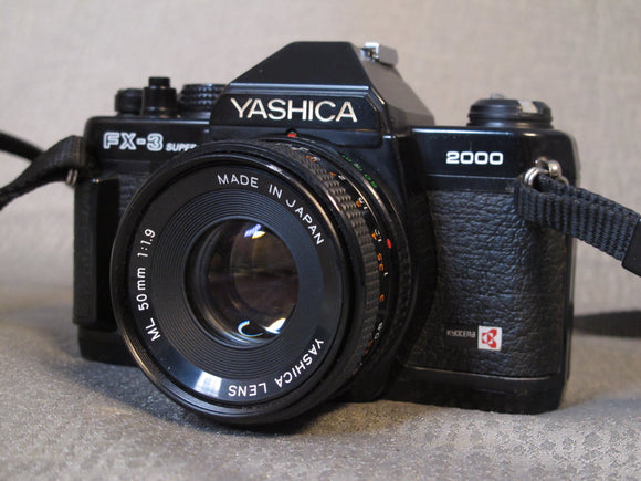 Yashica FX-3 Super 2000 35mm Camera with Yashica ML 50mm f1.9 Lens