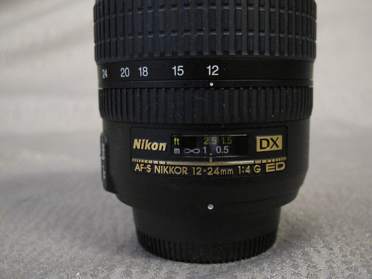 Nikon AF-S Nikkor 12-24mm f4 G ED DX Lens – Phototek Canada