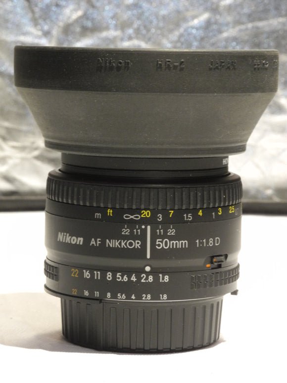 NIKON - AF NIKKOR 50mm f1.8 D Lens
