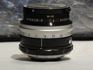 NIKON - NIKKOR-P 105mm f4  Bellows Lens