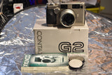 Contax G2 Titanium Rangefinder with ZEISS 45mm Lens