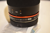 Rokinon Reflex 300mm f/6.3 ED UMC CS Lens