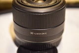 Sigma 30mm f/2.8 EX DN lens