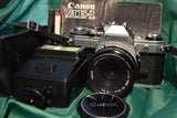 Canon AE-1 Program 35mm camera with 50mm f1.8 FD Lens