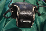 Canon AE-1 Program 35mm camera with 50mm f1.8 FD Lens