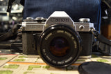 Canon AE-1 two lens package