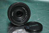 Canon EF Pancake Macro 40mm f2.8 STM Lens