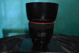 Canon EF 85mm f/1.2 L II USM Portrait Prime Lens