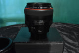 Canon EF 85mm f/1.2 L II USM Portrait Prime Lens