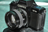 Contax 167mt 35mm Slr Film Camera With Carl Zeiss Planar 50mm 1.4t