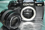 Contax 167mt 35mm Slr Film Camera With Carl Zeiss Planar 50mm 1.4t