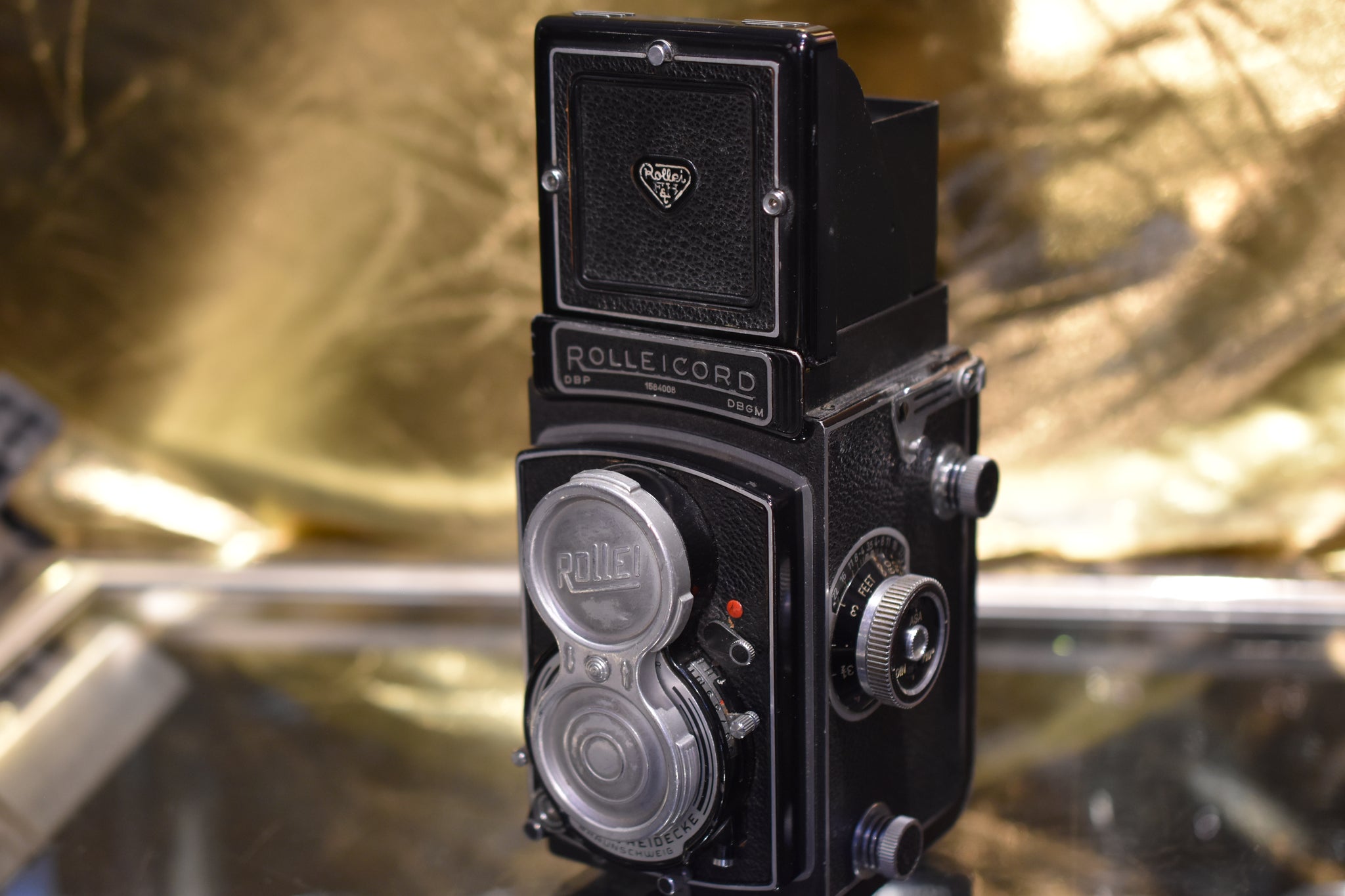 Appareil Photo Rolleicord – Vintage, état D’usage – Pour Collection Ou Réparation