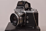 EXAKTA VX500  35mm SLR Camera + Pancolar 50mm F/2.0 Lens.