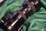Combo Bolex Aspheron Super Wide Angle 6.5mm Multicoated with Macro Switar 12.5-100mm lens