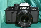 Contax 167mt 35mm Slr Film Camera With Carl Zeiss Planar 50mm 1.7