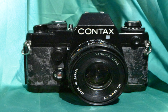 CONTAX 139 QUARTZ 35mm camera with 50mm f2 Lens – Phototek Canada