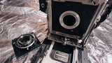 Graflex 4X5  Field Camera with 135mm f4.7 Lens