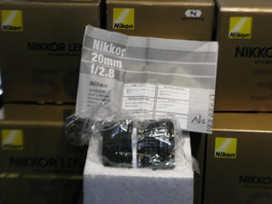 Nikon Nikkor 20mm F/2.8 MF Lens
