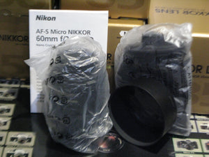 Nikon Nikkor AF-S Micro 60mm F/2.8G ED lens