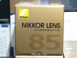 Nikon Nikkor AF-S 85mm F/1.8G