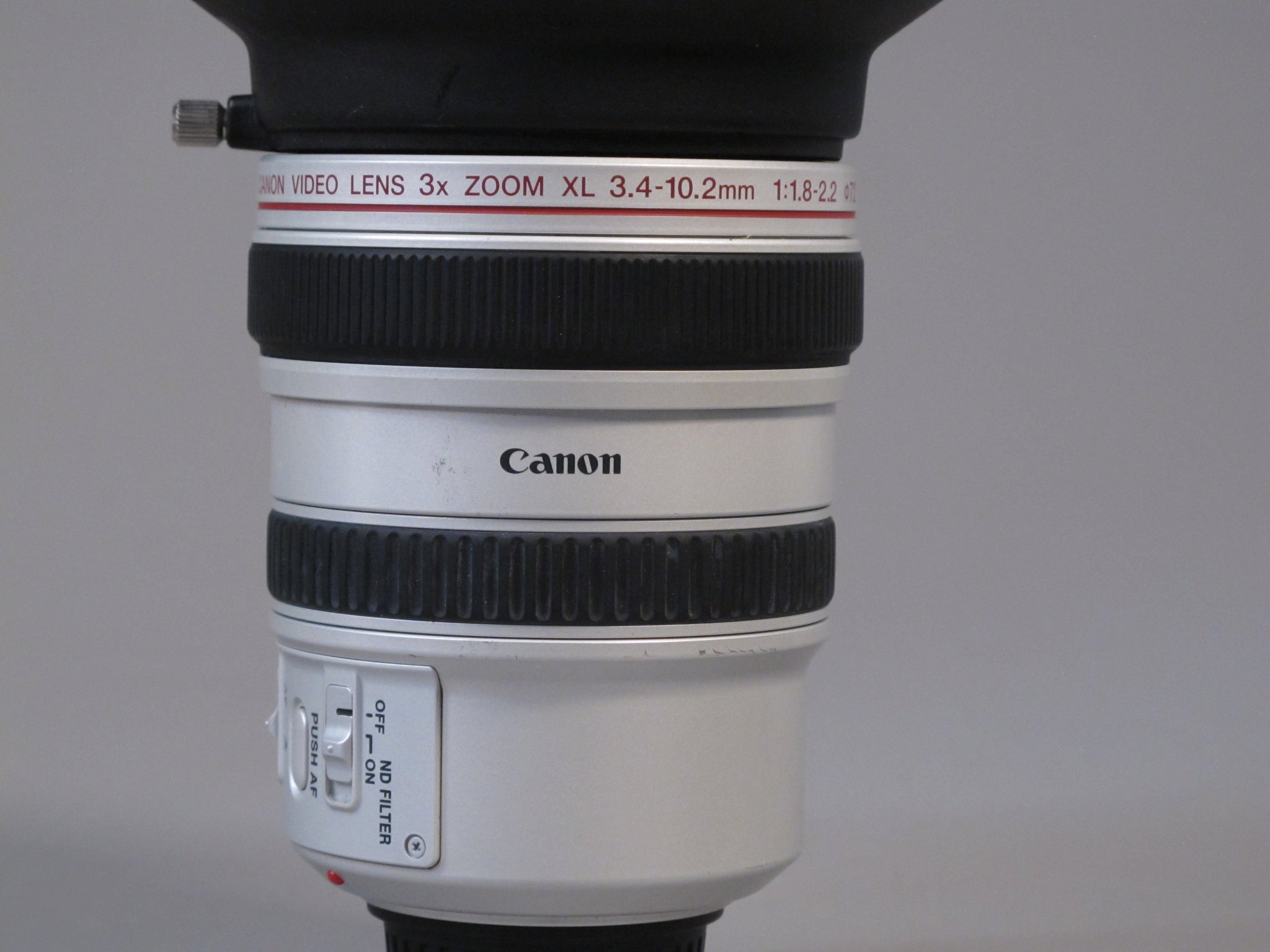Objectif Canon XL 3X Zoom 3.4-10.2mm Lens – Phototek Canada