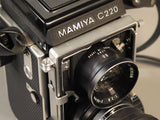 Mamiya C220 Professional with 80/2.8 Medium Format TLR Camera Bundle