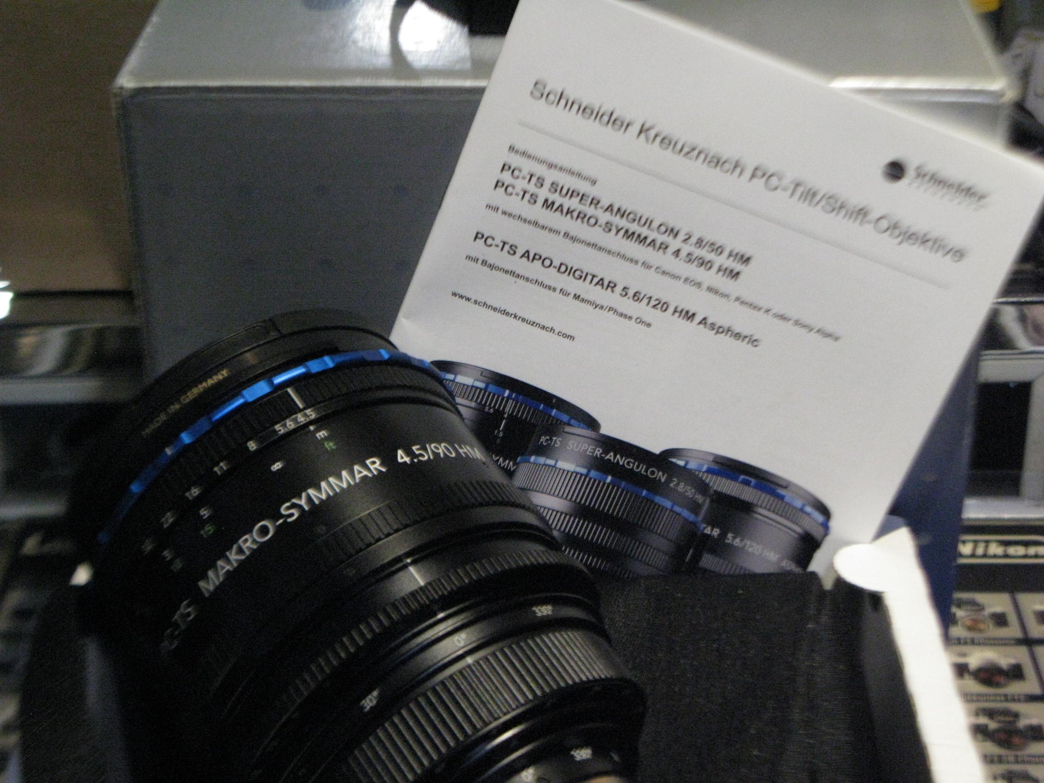 Obiettivo Schneider Kreuznach APO digitar 24mm f/5,6 - M&S Materiale Obiettivo Schneider Kreuznach APO digitar 24mm f/5,6 - M&S Materiale