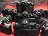 Nikon FE Camera (black) + 28 mm lens