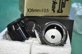 Objectif Nikon - Nikkor 105mm F 2.5 Ai Lens