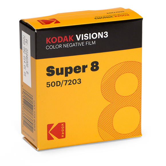 KODAK VISION3 50D super 8 Color Negative Film 7203