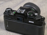 Olympus OM-PC 35mm camera with OM-SYSTEM F.ZUIKO AUTO-S f:50mm 1:1.8 Lens