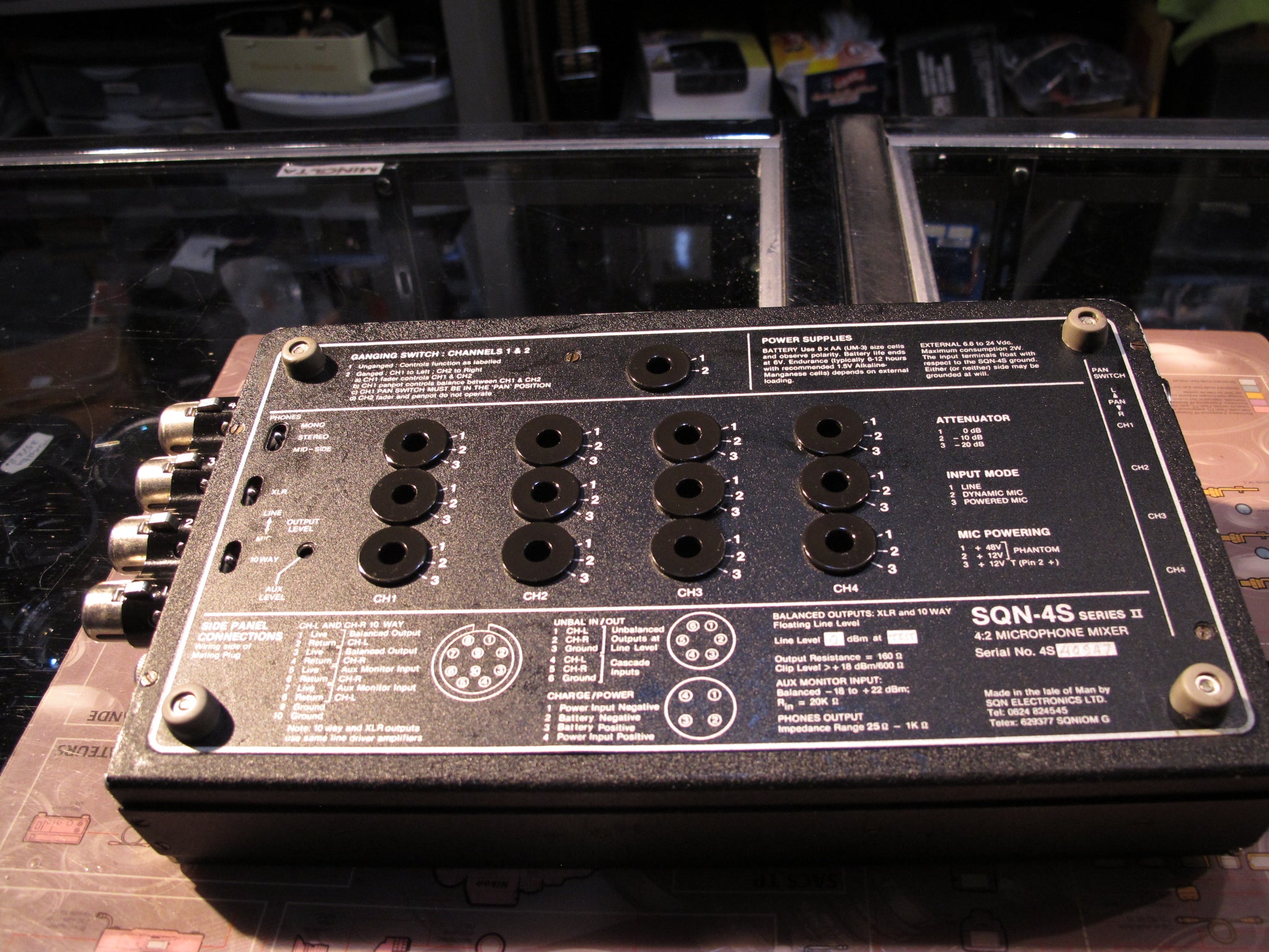 Mixer - Mixette digital de reportage broadcast Sony DMX-P01 Mixer - Mixette digital de reportage broadcast Sony DMX-P01