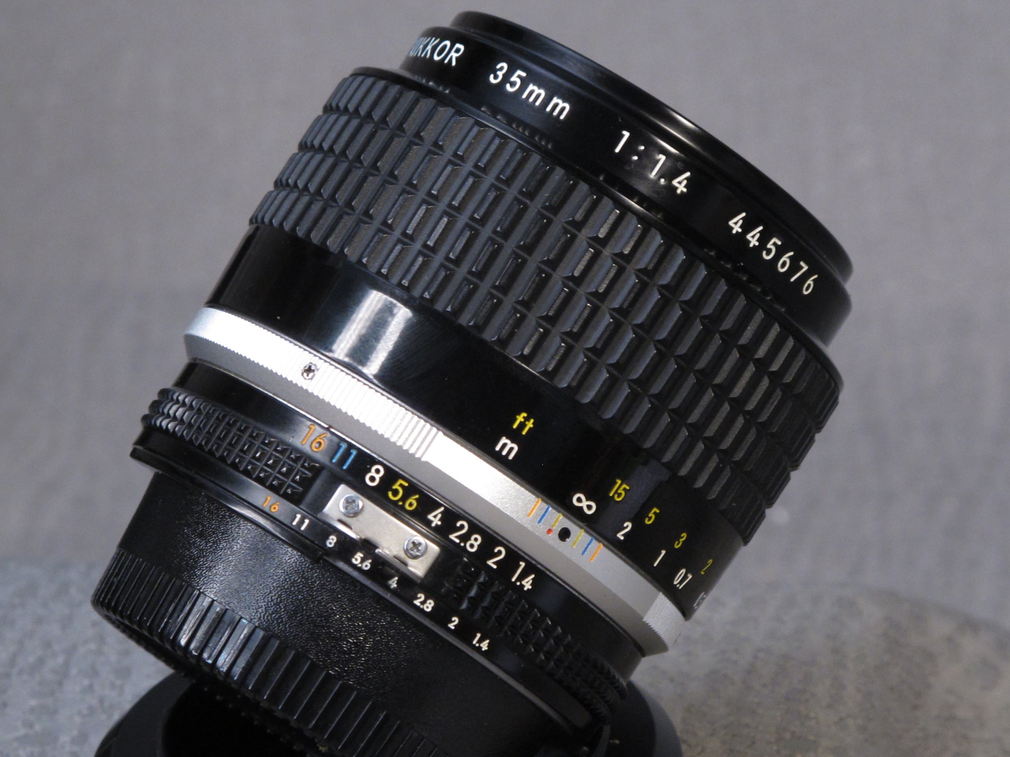 Nikon/ Nikkor 35mm f1.4 Ais Lens Mint condition – Phototek Canada