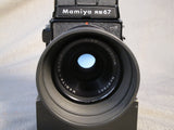 Mamiya RB67 Medium Format Camera with 90mm Lens and Waist-Level Viewfinder