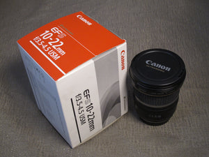Canon EFS 10-22mm f/3.5-4.5 USM Digital Lens